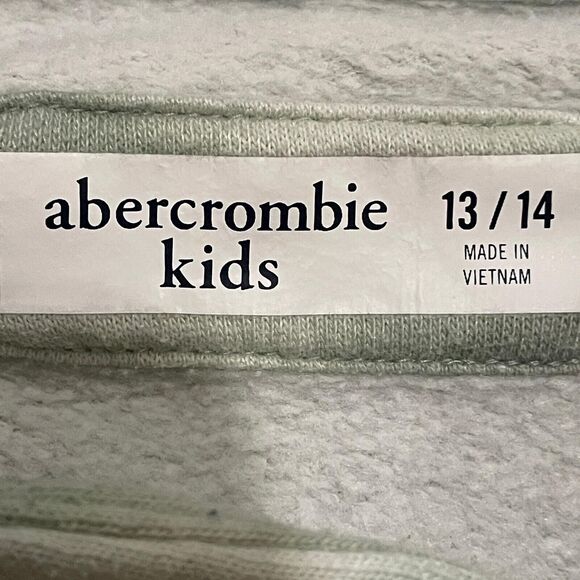 Abercrombie & Fitch Baby Yoda (Grogu) Pull Over Sweater/Hoodie. Kids Size 13/14 - Picture 5 of 5